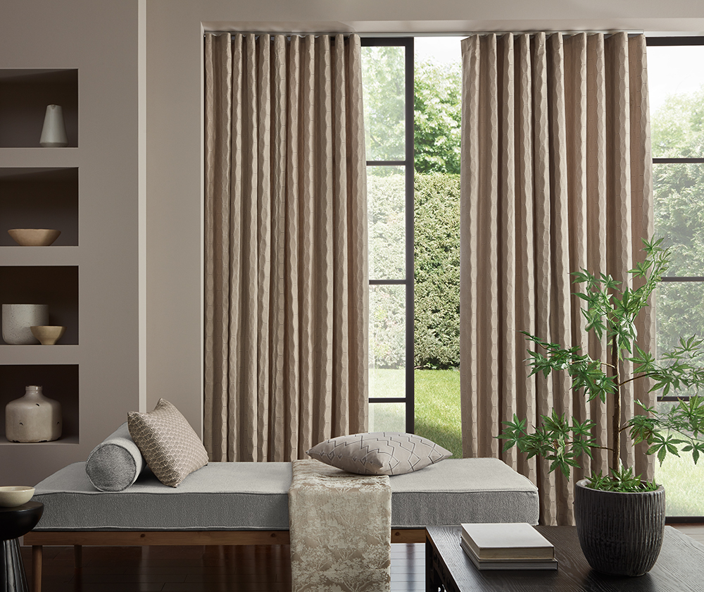 Wave headed curtains